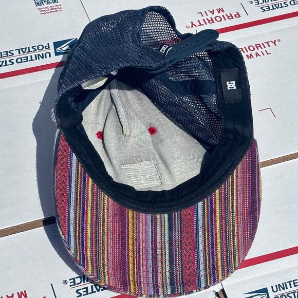 Multicolor Boho Tribal DC Shoes Men's Hat - Picture 5 of 6